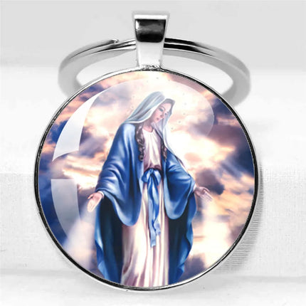 Virgin Mary Keychain