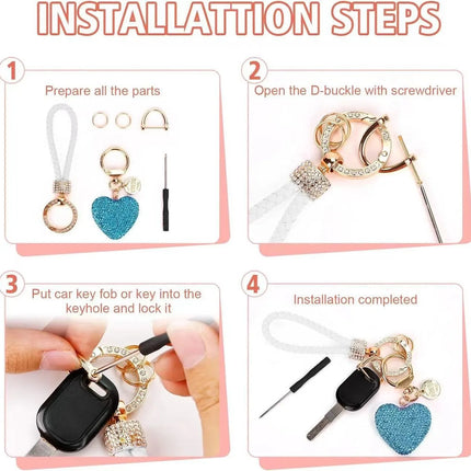 Sparkly Keychain