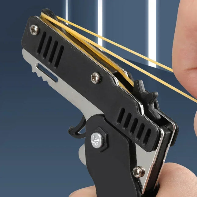 Rubber Band Gun Keychain