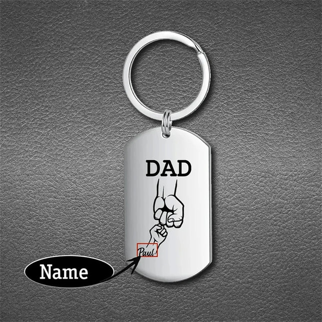 Dad Keychain