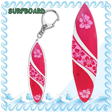 Surfing Keychain