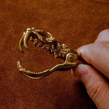 Rattlesnake Keychain