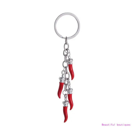 Italian Horn Keychain