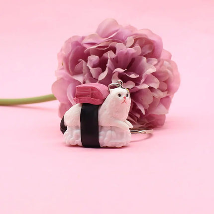 Sushi Cat Keychain
