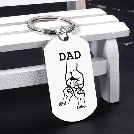 Dad Keychain