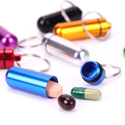 Keychain Pill Holder