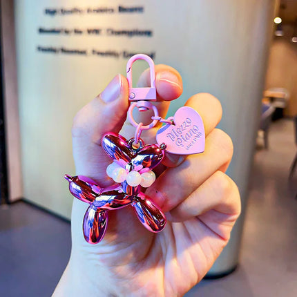 Balloon Dog Keychain