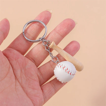 Baseball Keychain