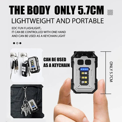 Edc Keychain Flashlight