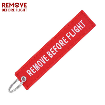 Flight Tag Keychain