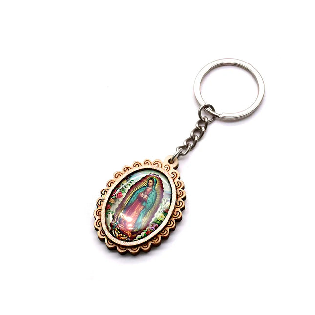 Virgen De Guadalupe Keychain
