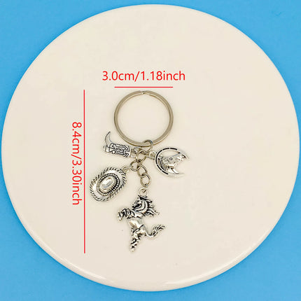 Cowboy Keychain