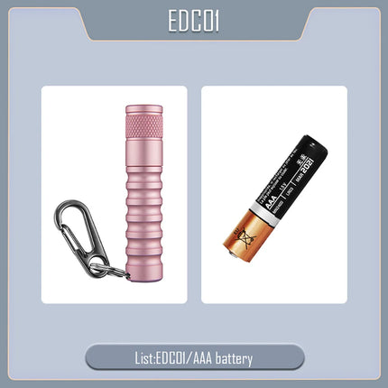 Solitaire Led Keychain Flashlight