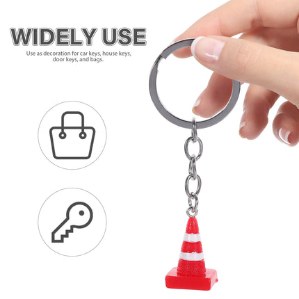 Traffic Cone Keychain