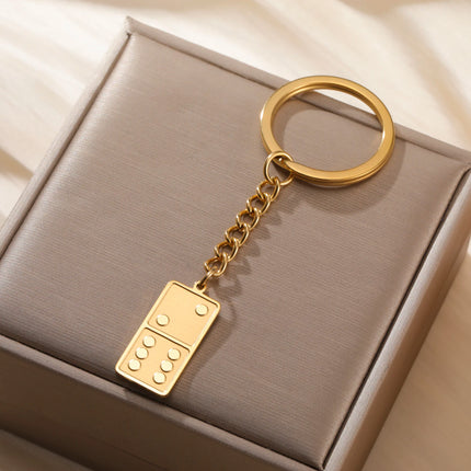 Domino Keychain