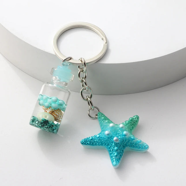 Sea Glass Keychain