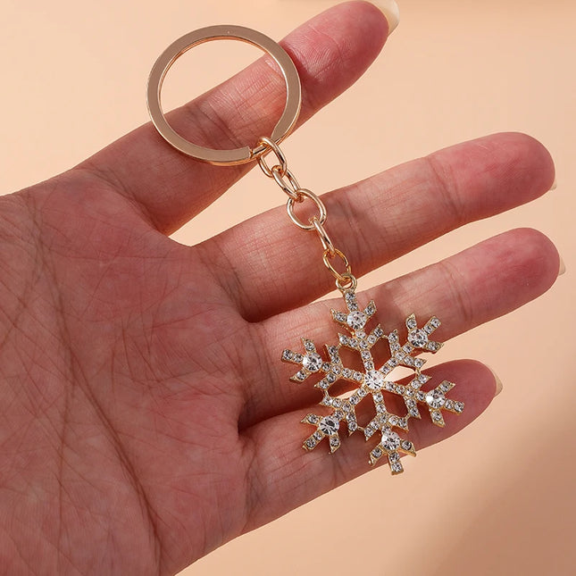 Snowflake Keychain