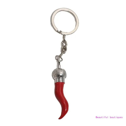 Italian Horn Keychain