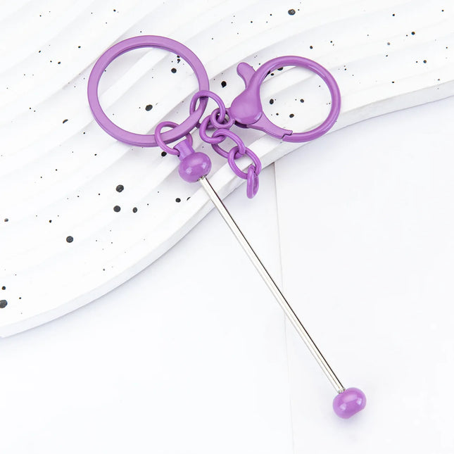 Beadable Keychain Bar