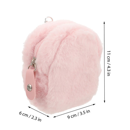 Pink Keychain Wallet