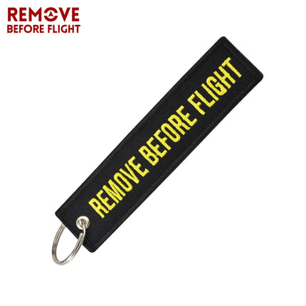 Flight Tag Keychain