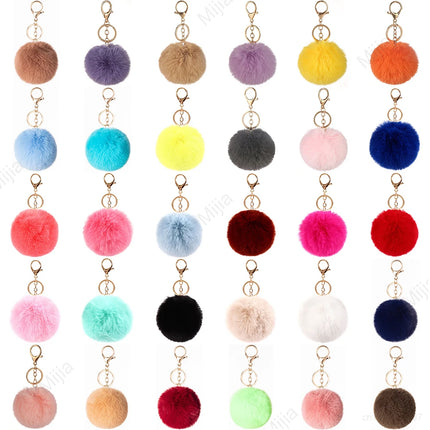 Pom Pom Keychain