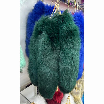 Fox Tail Keychain