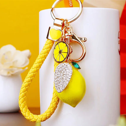 Lemon Keychain