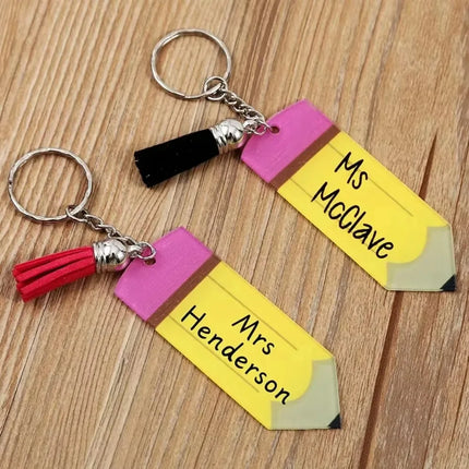 Pencil Keychain
