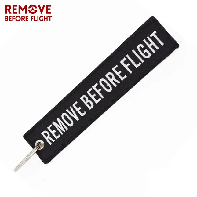 Flight Tag Keychain