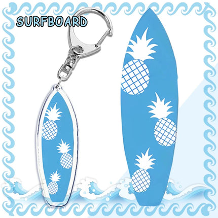 Surfing Keychain