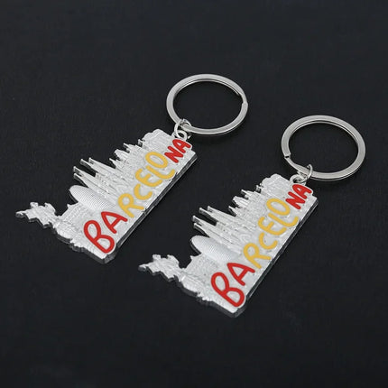 Barcelona Keychain