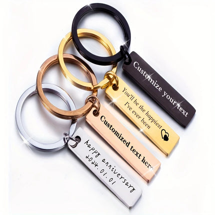 Coordinates Keychain