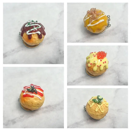 Takoyaki Keychain