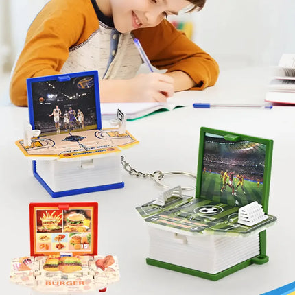 Book Keychain
