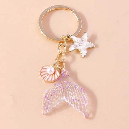 Starfish Keychain