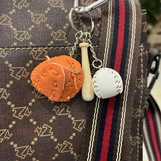 Personalized Baseball Keychain