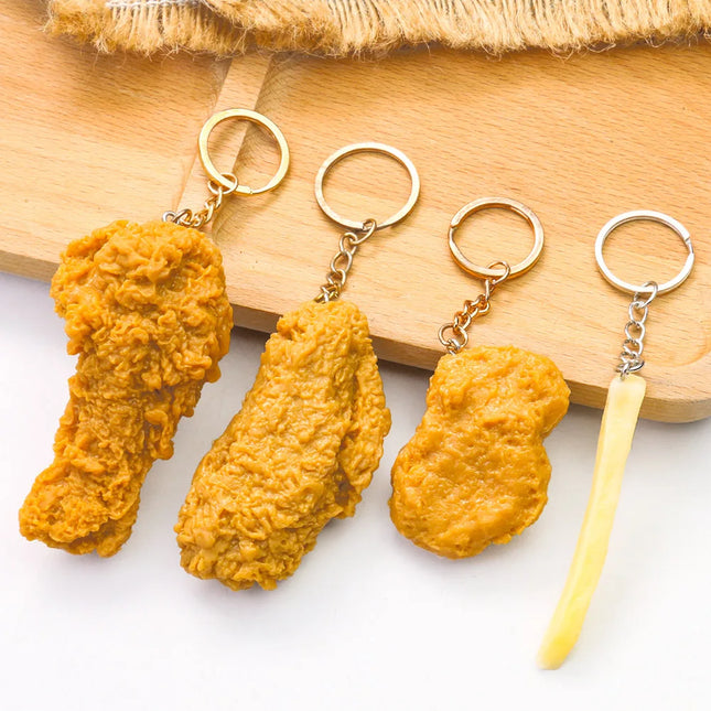 Chicken Nugget Keychain