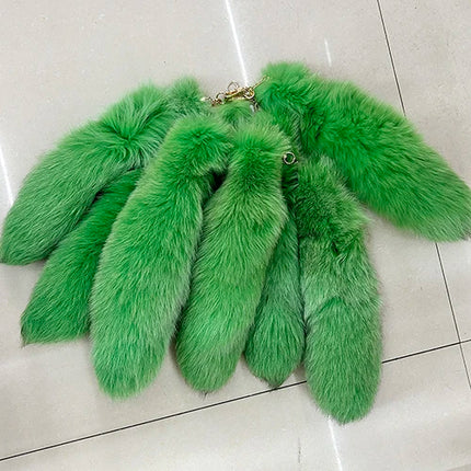 Fox Tail Keychain