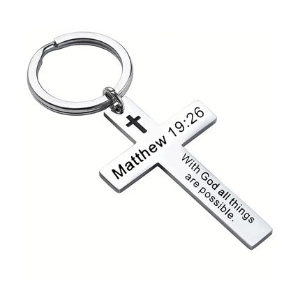 Bible Verse Keychain