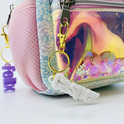 Keychain With Name Tag