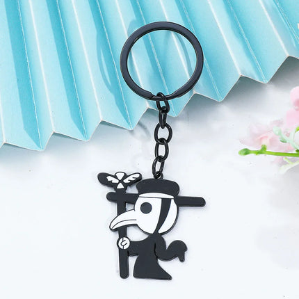 Plague Doctor Keychain
