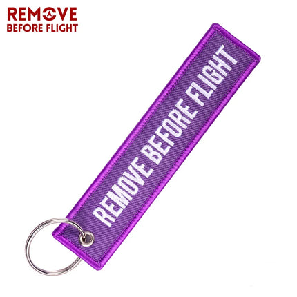 Flight Tag Keychain