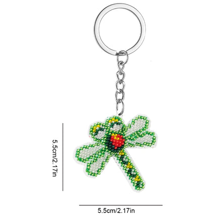 Cross Stitch Keychain