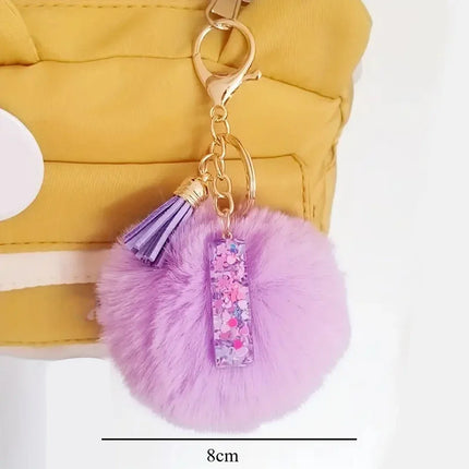 Resin Letter Keychain