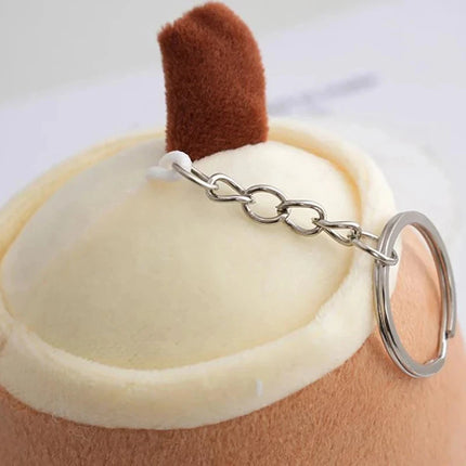 Boba Plush Keychain