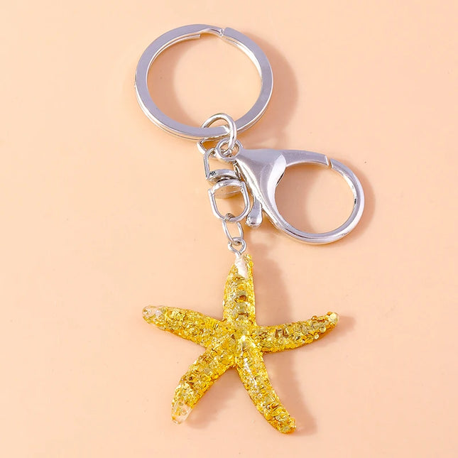 Starfish Keychain