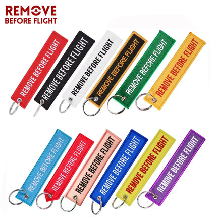 Flight Tag Keychain