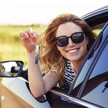 Thick And Thin Keychain