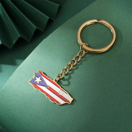 Puerto Rico Keychain